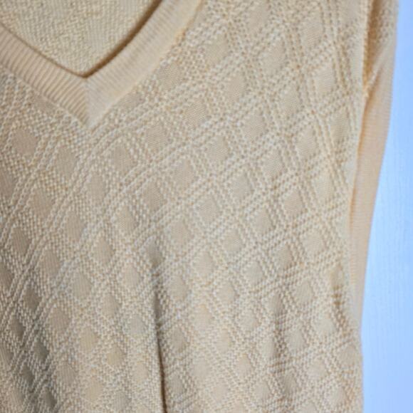 Vintage Bobby Jones‎ Sweater Vest-peach-Men's L - Picture 2 of 8
